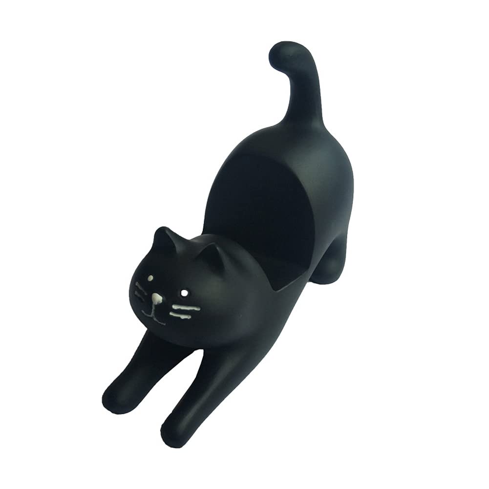 猫のスマホスタンド 黒猫スマホスタンド | 大阪府摂津市 | ふるさと納税サイト「さと